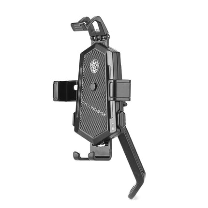 Bicycle Mobile Phone Holder Can Rotate And Adjust Fixed Aluminum Alloy Bracket Automatic Grab Bracket