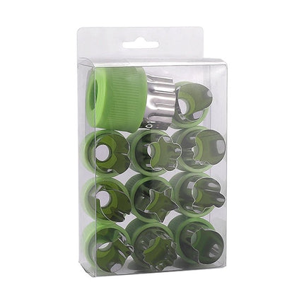 0 - 98 12 in 1 Kitchen Stainless Steel Flower Cutter - DealBuddy