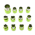 0 - 98 12 in 1 Kitchen Stainless Steel Flower Cutter - DealBuddy