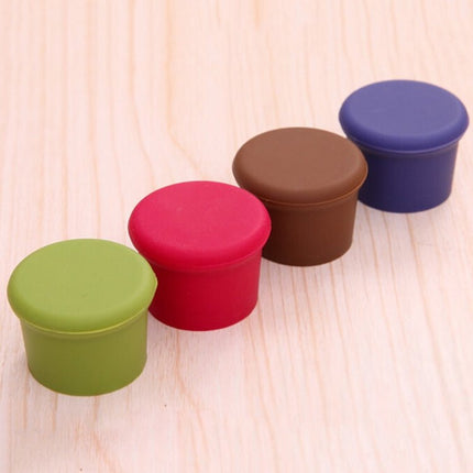 10 PCS Candy Color Silicone Wine Beer Condiments Bottle Stopper Random Color Delivery - DealBuddy