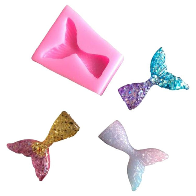 10 PCS Fondant Mermaid Fishtail Silicone Mold Baking Tools Chocolate Cake Decorating Mold - DealBuddy