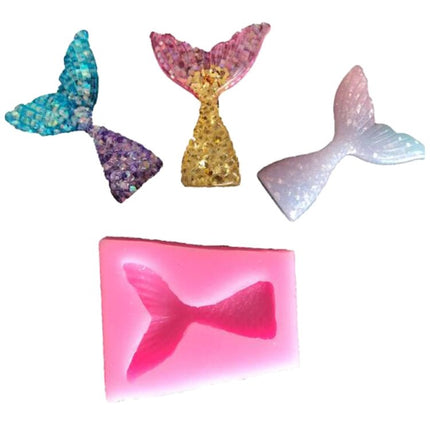 10 PCS Fondant Mermaid Fishtail Silicone Mold Baking Tools Chocolate Cake Decorating Mold - DealBuddy