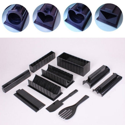 10 PCS/Set DIY Sushi Seaweed Rice Ball Making Mold - DealBuddy