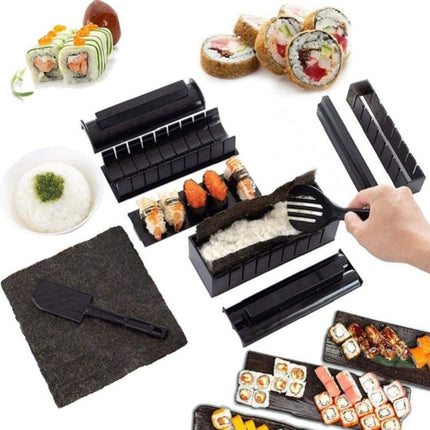 10 PCS/Set DIY Sushi Seaweed Rice Ball Making Mold - DealBuddy