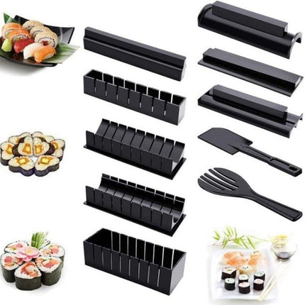 10 PCS/Set DIY Sushi Seaweed Rice Ball Making Mold - DealBuddy