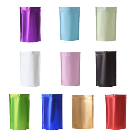 100 PCS/Set Matte Aluminum Foil Snack Stand - up Pouch - DealBuddy