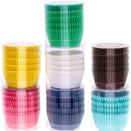 100pcs /Box Baking Utensils Cake Paper Cups Muffins Paper Cupcake Wrappers Oil - proof Chocolate Cake Tray - DealBuddy