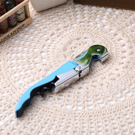 10pcs Multi - function Sea Horse Pattern Stainless Wine Bottle Opener, Can Opener Bottle Opener, Random Color Delivery - DealBuddy