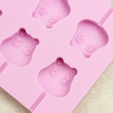 12 - Capacity DIY Silicone Chocolate Molds(Lollipop Shape) - DealBuddy