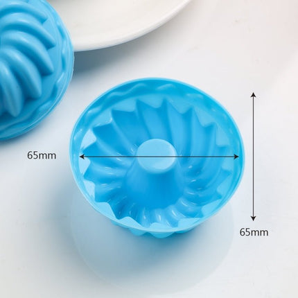 12 pcs Thread Shape Baking Jelly Mould Silicone Pudding Cupcake Muffin Donut Mold - DealBuddy