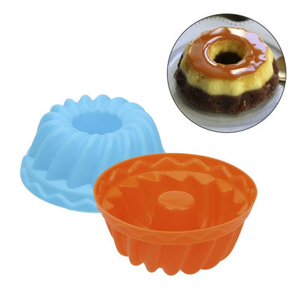12 pcs Thread Shape Baking Jelly Mould Silicone Pudding Cupcake Muffin Donut Mold - DealBuddy