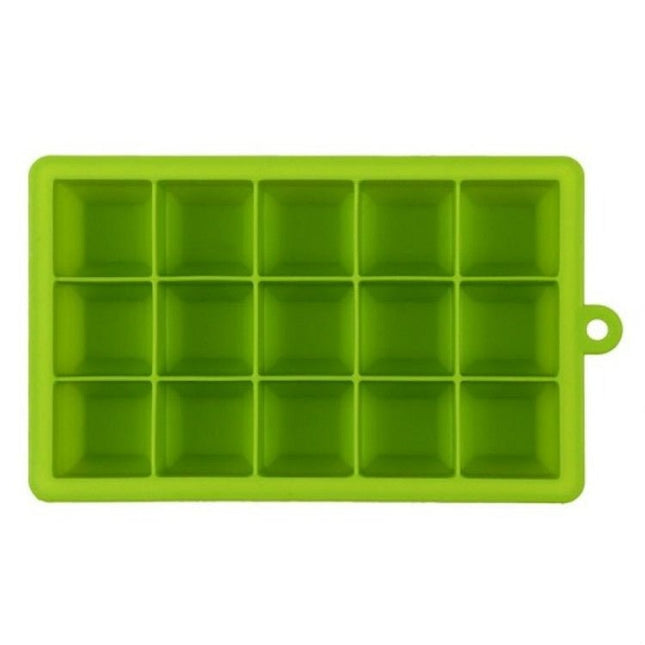 15 Grids DIY Big Ice Cube Mold Square Shape Silicone Ice Tray Fruit Ice Cream Maker - DealBuddy
