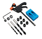 15 - Piece Pocket Hole Jig Kit – 15° Drilling Guide for Woodworking & Joinery - DealBuddy
