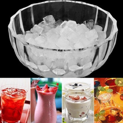 160 Lattice 1cm Small Cube Ice Trays Square Shape Silicone Ice Cube Trays - DealBuddy