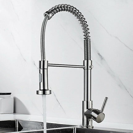 Premium Kitchen Faucet – 360° Swivel, Single Lever, Pull-Out Spray