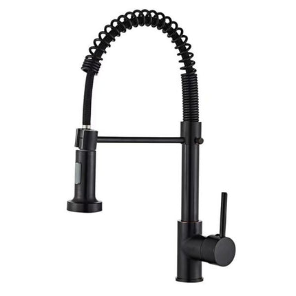 Premium Kitchen Faucet – 360° Swivel, Single Lever, Pull-Out Spray