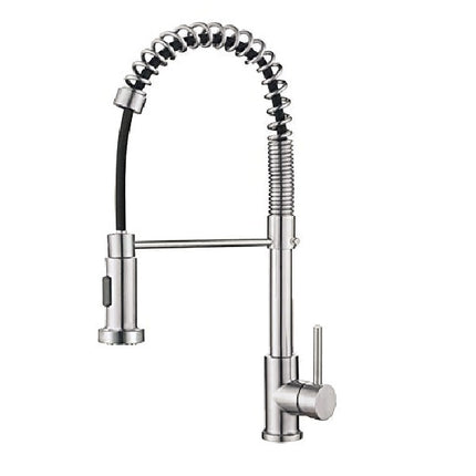 Premium Kitchen Faucet – 360° Swivel, Single Lever, Pull-Out Spray