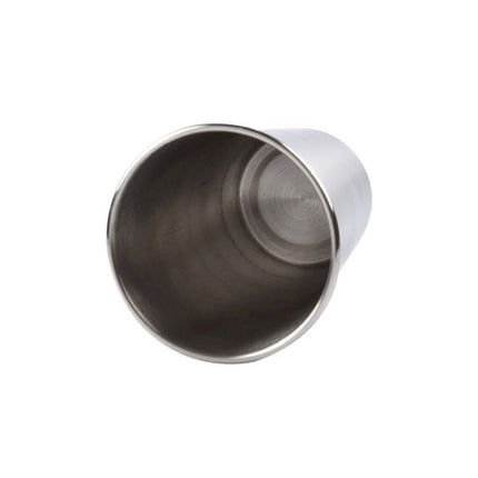 180ml Single Wall Electropolished Stainless Steel Brief Wine Cup(Silver) - DealBuddy