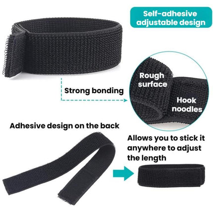 1pair Reflective Pants Cinch Strap For Cycling Sports Pants Garter Leg Band - DealBuddy