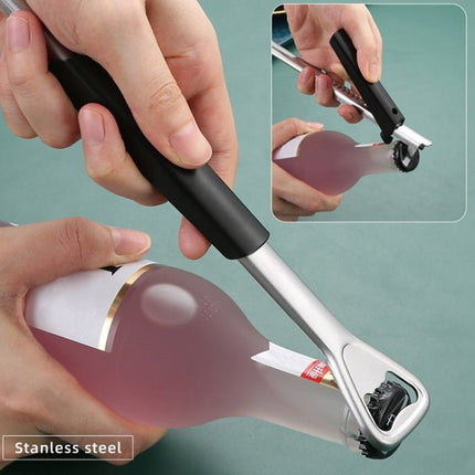 2 PCS 2 in 1 Retractable Can Opener Beer Bottle Opener - DealBuddy