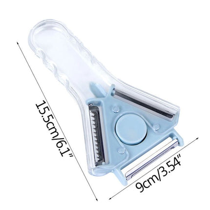 2 PCS 3 in 1 Peeler Vegetable And Fruit Peeler - DealBuddy