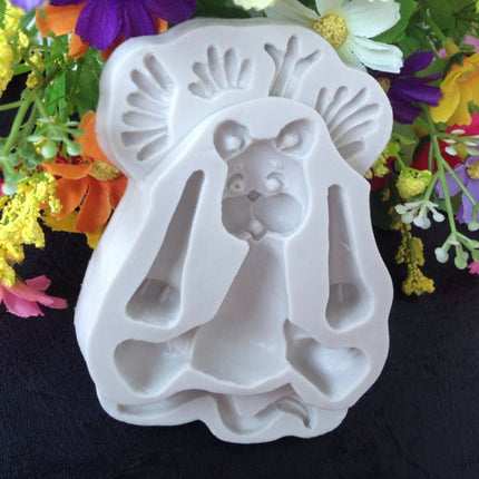 2 PCS 3D Animal Shape Silicone Form Fondant Cake Biscuit Molds - DealBuddy