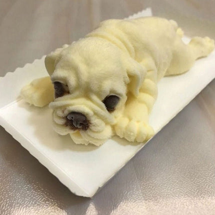 2 PCS 4 Inch Shapi Dog Mousse Cake Silicone Mold 3D Stereo Ice Cream Mold Dirty Dog Chocolate Mold - DealBuddy