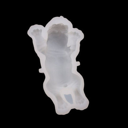 2 PCS 4 Inch Shapi Dog Mousse Cake Silicone Mold 3D Stereo Ice Cream Mold Dirty Dog Chocolate Mold - DealBuddy