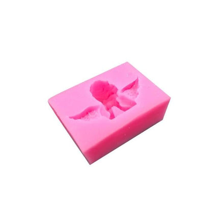 2 PCS Angel Shape Fondant Cake Silicone Mold Aroma Soft Clay Clay Gypsum Plastic Decoration - DealBuddy