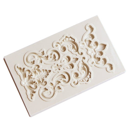2 PCS Border Silicone Mold Fondant Mold Cake Decorating Tools Chocolate Mold - DealBuddy
