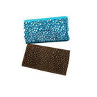 2 PCS Cake Fondant Tool Heart Shaped Diamond Texture Plaid Overpass Quyi Seal Printing Mould - DealBuddy