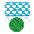 2 PCS Cake Fondant Tool Heart Shaped Diamond Texture Plaid Overpass Quyi Seal Printing Mould - DealBuddy