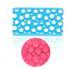 2 PCS Cake Fondant Tool Heart Shaped Diamond Texture Plaid Overpass Quyi Seal Printing Mould - DealBuddy