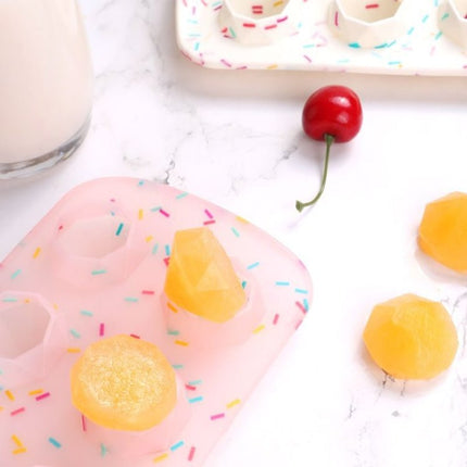 2 PCS Creative Silicone Ice Tray Mold 8 Continuous Mould Home - Made DIY Ice Tray Box, Style: - DealBuddy