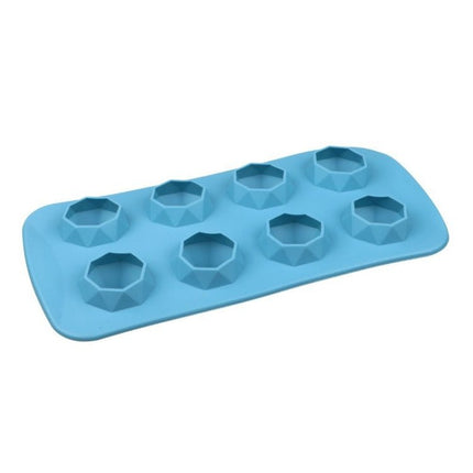 2 PCS Creative Silicone Ice Tray Mold 8 Continuous Mould Home - Made DIY Ice Tray Box, Style: - DealBuddy