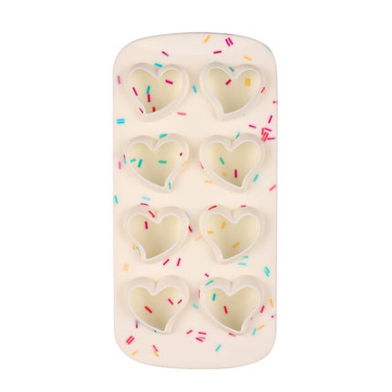 2 PCS Creative Silicone Ice Tray Mold 8 Continuous Mould Home - Made DIY Ice Tray Box, Style: - DealBuddy