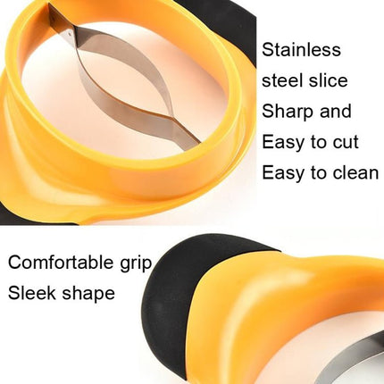 2 PCS Cutting Fruit Tool Stainless Steel Mango Splitter - DealBuddy