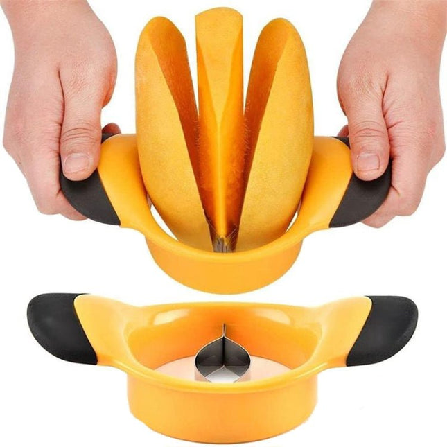 2 PCS Cutting Fruit Tool Stainless Steel Mango Splitter - DealBuddy