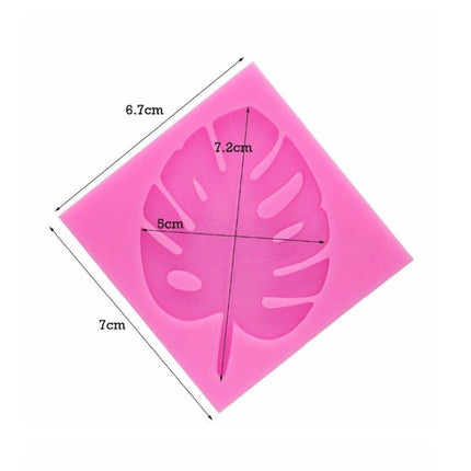 2 PCS DIY Tree Leaf Fondant Mould Chocolate Cake Decorating Mould - DealBuddy