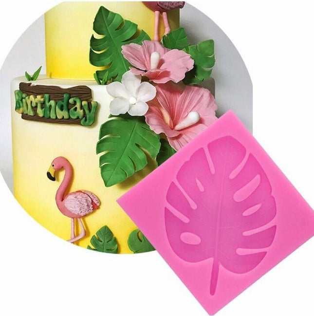 2 PCS DIY Tree Leaf Fondant Mould Chocolate Cake Decorating Mould - DealBuddy