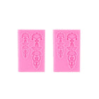 2 PCS Fondant Cake Silicone Mold Hollow Embossed Border Frame Retro Photo Frame Mould - DealBuddy