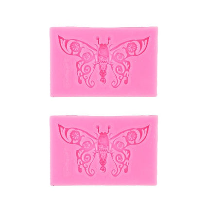 2 PCS Fondant Cake Silicone Mold Hollow Embossed Border Frame Retro Photo Frame Mould - DealBuddy