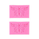 2 PCS Fondant Cake Silicone Mold Hollow Embossed Border Frame Retro Photo Frame Mould - DealBuddy