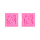 2 PCS Fondant Cake Silicone Mold Hollow Embossed Border Frame Retro Photo Frame Mould - DealBuddy