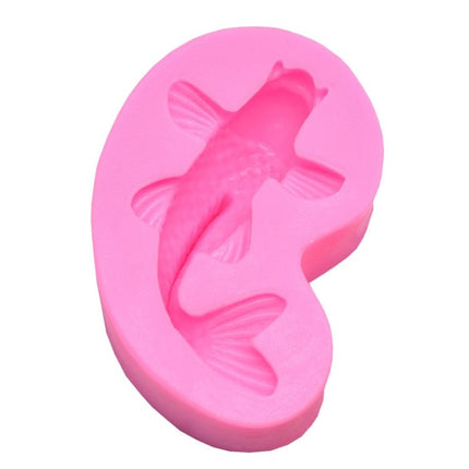 2 PCS Goldfish Baking Fondant Silicone Mold Cake Decorating - DealBuddy