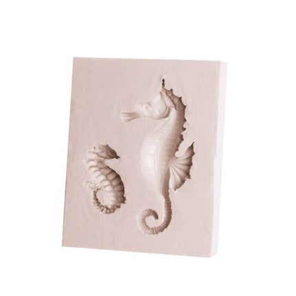 2 PCS Hippocampus DIY Modeling Mold Fondant Silicone Cake Chocolate Mold Baking Tool - DealBuddy
