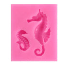 2 PCS Hippocampus DIY Modeling Mold Fondant Silicone Cake Chocolate Mold Baking Tool - DealBuddy