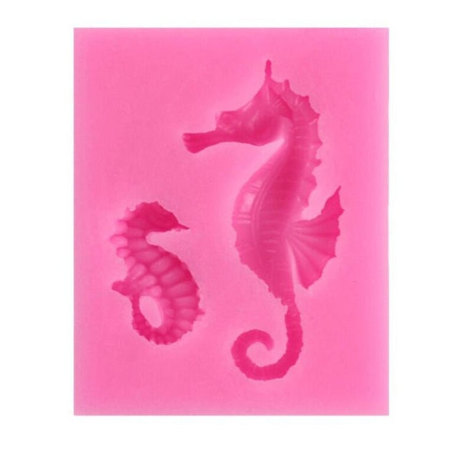 2 PCS Hippocampus DIY Modeling Mold Fondant Silicone Cake Chocolate Mold Baking Tool - DealBuddy
