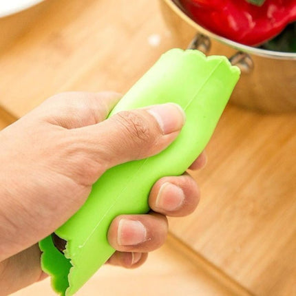 2 PCS Kitchen Peeling Garlic Press Garlic Peeler Does Not Hurt the Hand Silicone Garlic Peeler - DealBuddy