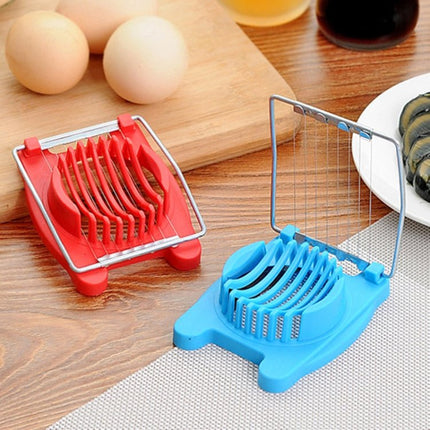 2 PCS Multifunctional Stainless Steel Egg Preserved Egg Slicer Fancy Splitter Kitchen Supplies Egg Cutting Tools - DealBuddy
